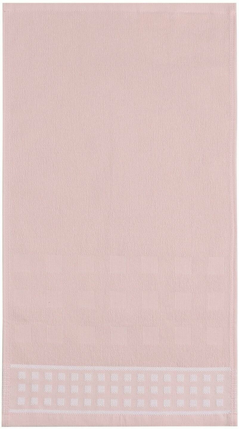 LoveLife Полотенце махровое LoveLife "Square" 30х60 см, цвет бледно-розовый, 100% хлопок, 380 гр/м2 - фотография № 2