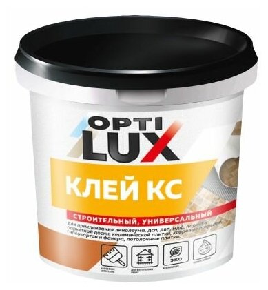 Клей строит 1,5кг КС Оптилюкс ижсинтез (12) П