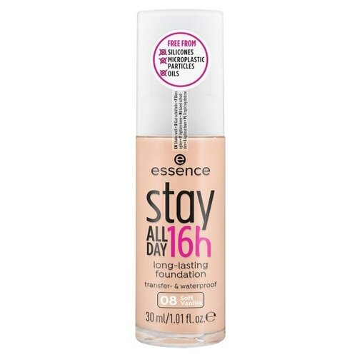 Тональная основа Essence Stay All Day, 08 Soft Vanilla