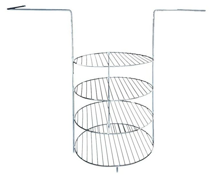 Этажерка СП универсальная к тандырам Большой, Античный, Атаман (4х ярусная средняя)