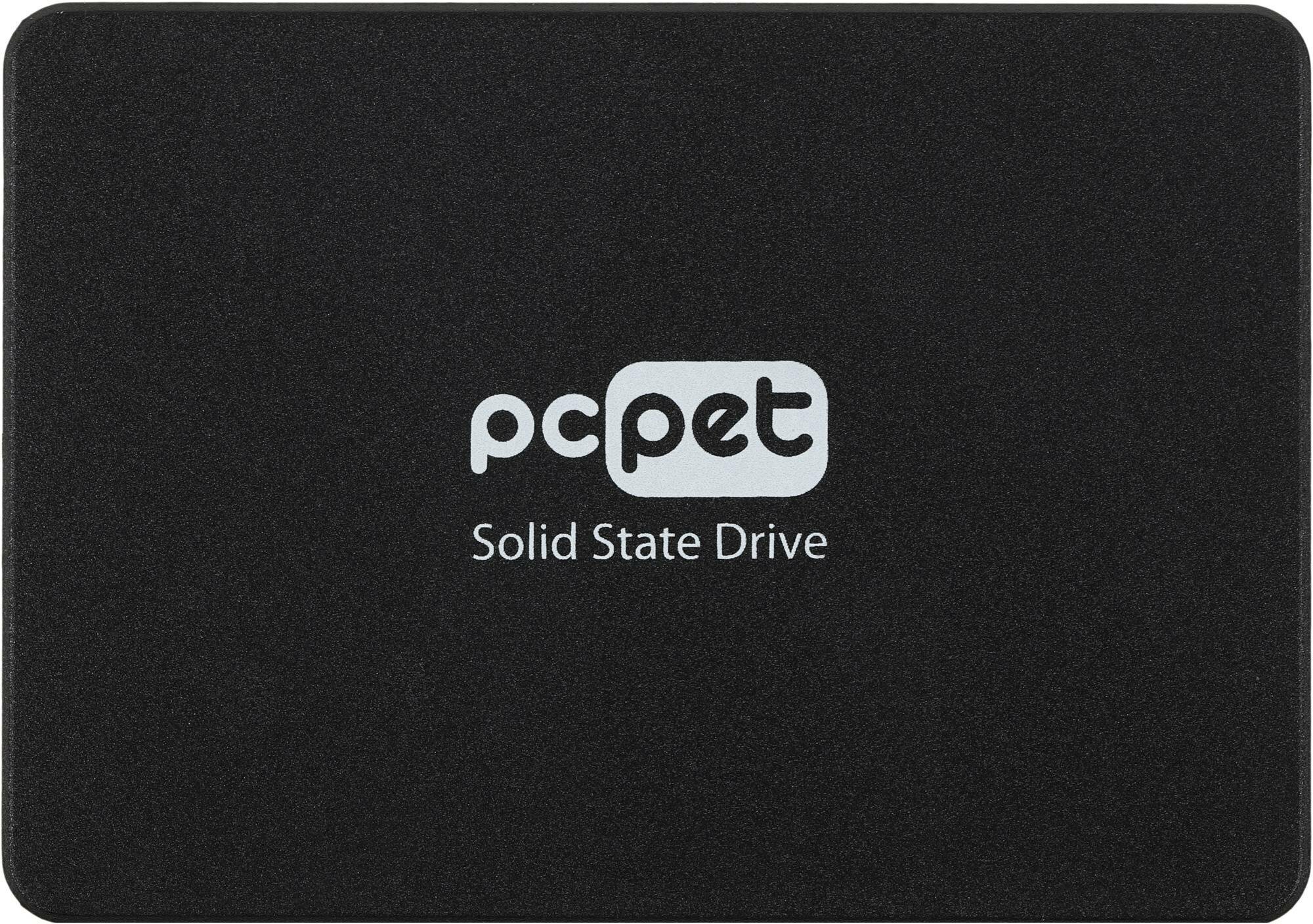 Твердотельный накопитель PC Pet 128ГБ, 2.5", SATA III, SATA PCPS128G2 - фото №3