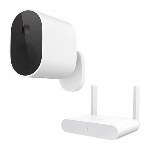 Поворотная камера видеонаблюдения Xiaomi Mi MWC13 Wireless Outdoor Security Camera 1080p Set Global белыйчерный 8499₽