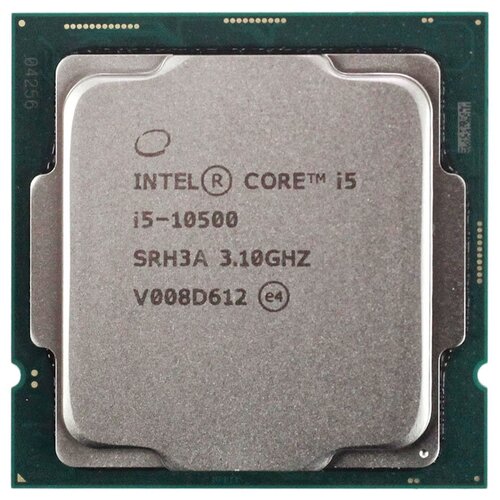 Процессор Intel Core i5-10500 LGA1200, 6 x 3100 МГц, OEM процессор intel core i3 10100 tray без кулера comet lake s 3 6 4 3 ггц 4core uhd graphics 630 6мб 65 вт s 1200 cm8070104291317