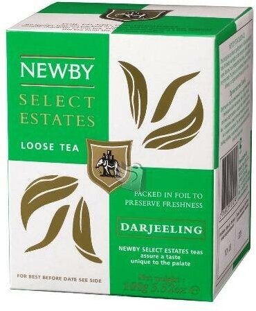 Чай черный Newby Darjeeling 100г - фото №12