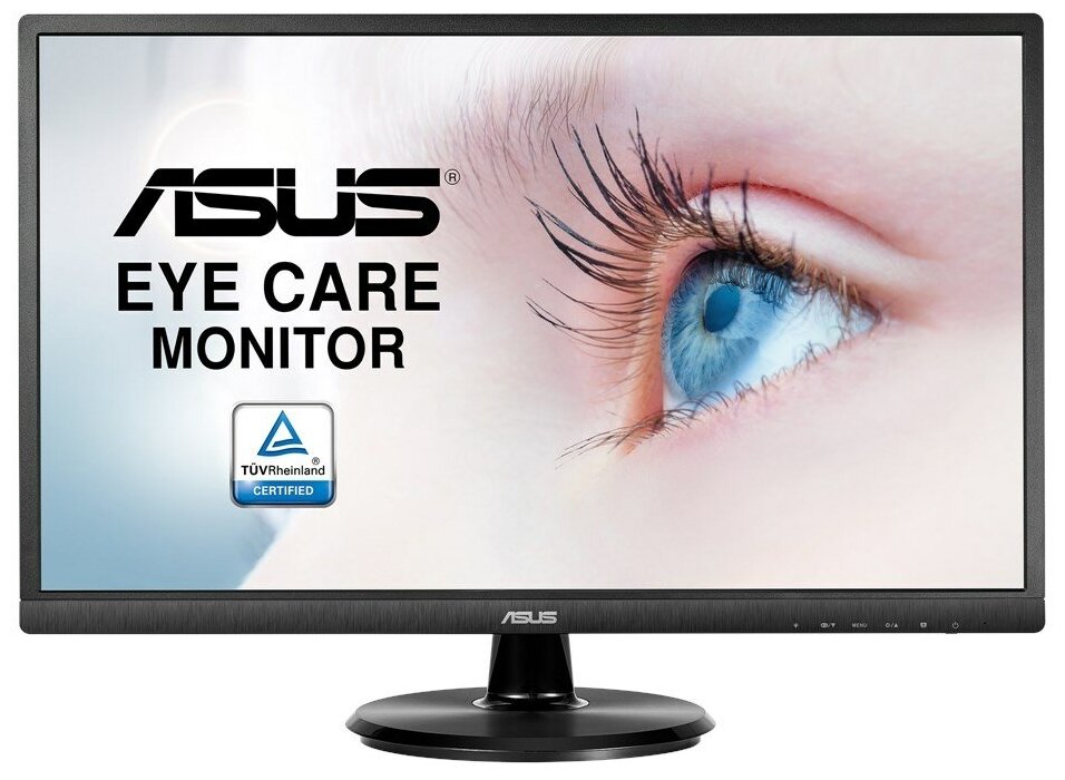 23.8" Монитор ASUS VA249HE, 1920x1080, 75 Гц, *VA, черный