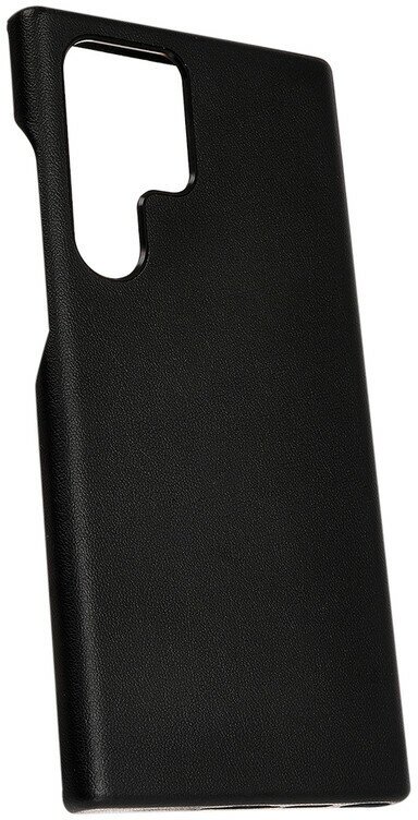 Чехол для Samsung Galaxy S23 Ultra Кожаный (Leather Co)-Чёрный