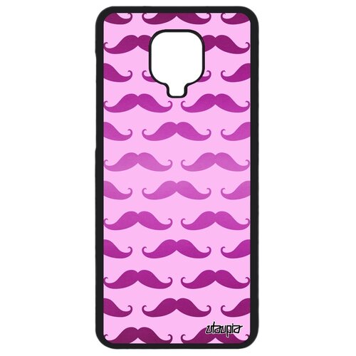 фото Чехол для телефона redmi note 9 pro, "усы" месье гламур utaupia