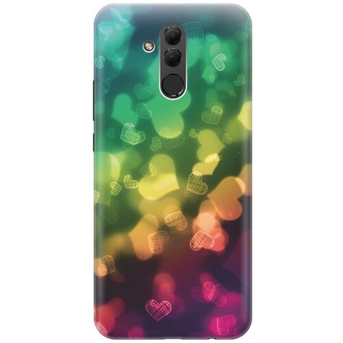 RE: PAЧехол - накладка ArtColor для Huawei Mate 20 Lite с принтом Сердечки re paчехол накладка artcolor для huawei mate 20 lite с принтом розовые цветы