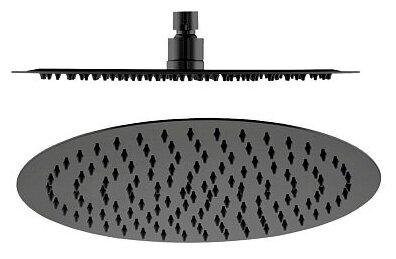 фото Верхний душ VIEIR VR2103-20C круглый 200x200 мм. (черный)