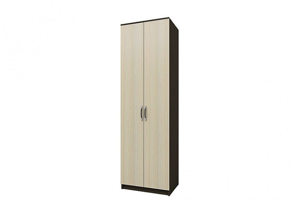 Двухстворчатый Шкаф для одежды в прихожую, спальню или гостиную 60см венге/белфорд - СМ0066