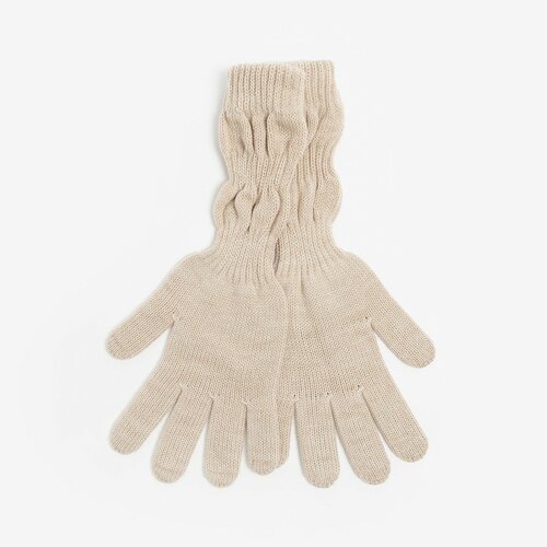 перчатки снежань размер 6 5 бежевый Перчатки СНЕЖАНЬ, размер 6.5, бежевый