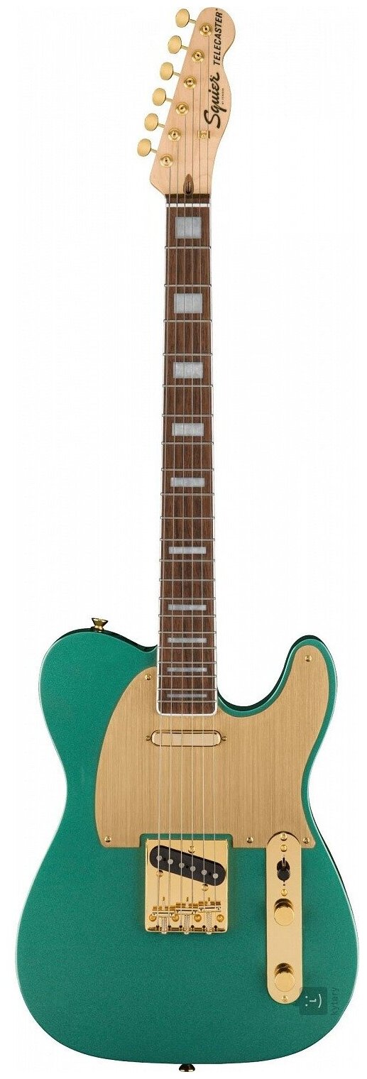 Электрогитара Fender Squier 40th ANN Telecaster LRL Sherwood Green — купить в интернет-магазине по низкой цене на Яндекс Маркете