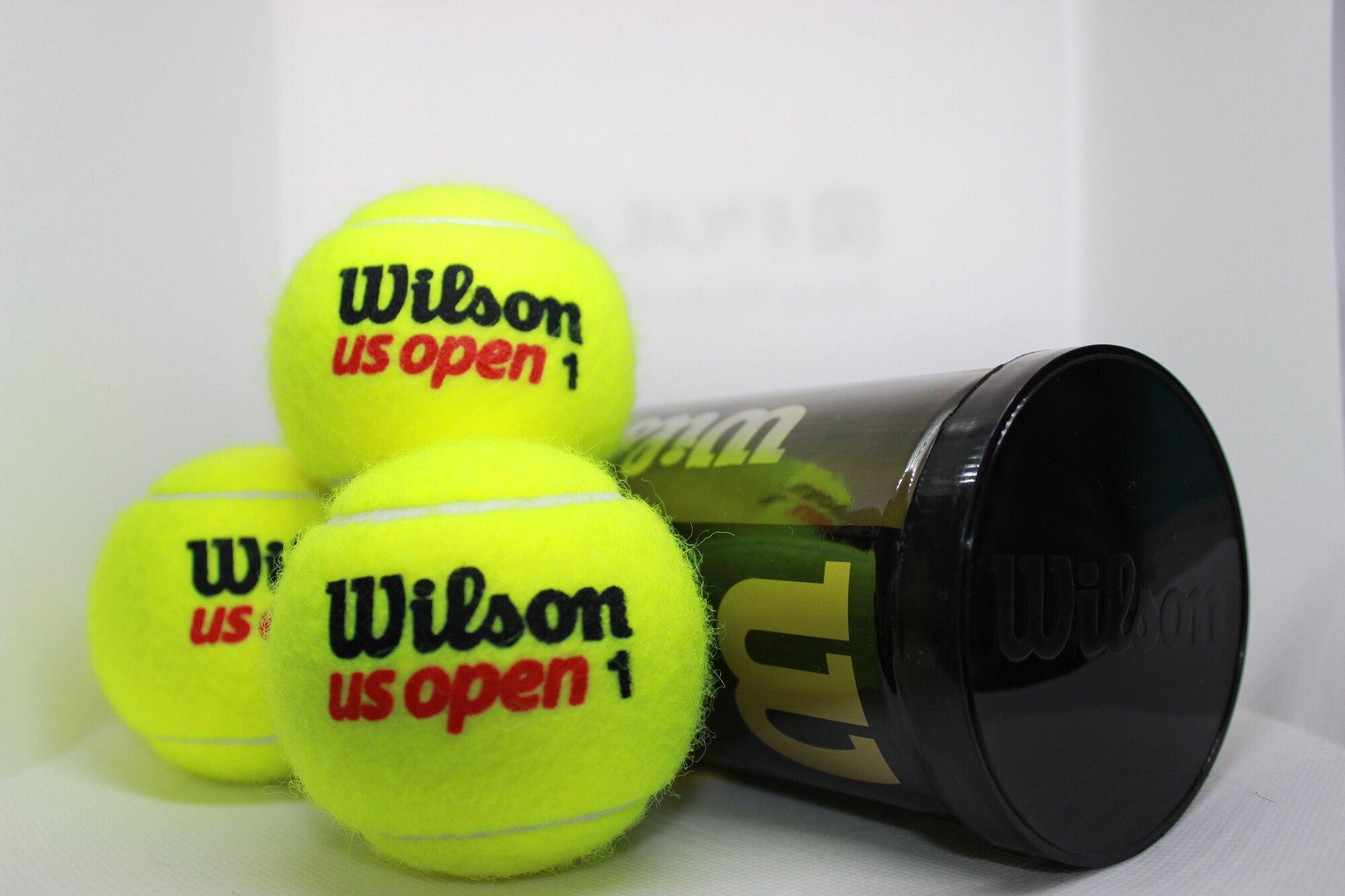 Набор мячей для большого тенниса Wilson US OPEN XD TBALL, 3 шт, Желтый, размер Без размера - фото №8