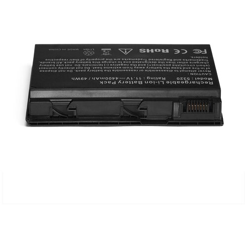 фото Аккумулятор для ноутбука acer extensa 5120, 5610, 7120, 7620, travelmate 5220, 7720 series. 11.1v 4400mah pn: tm00772, conis72 amperin