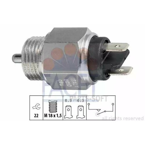 FACET 76010 Датчик заднего хода