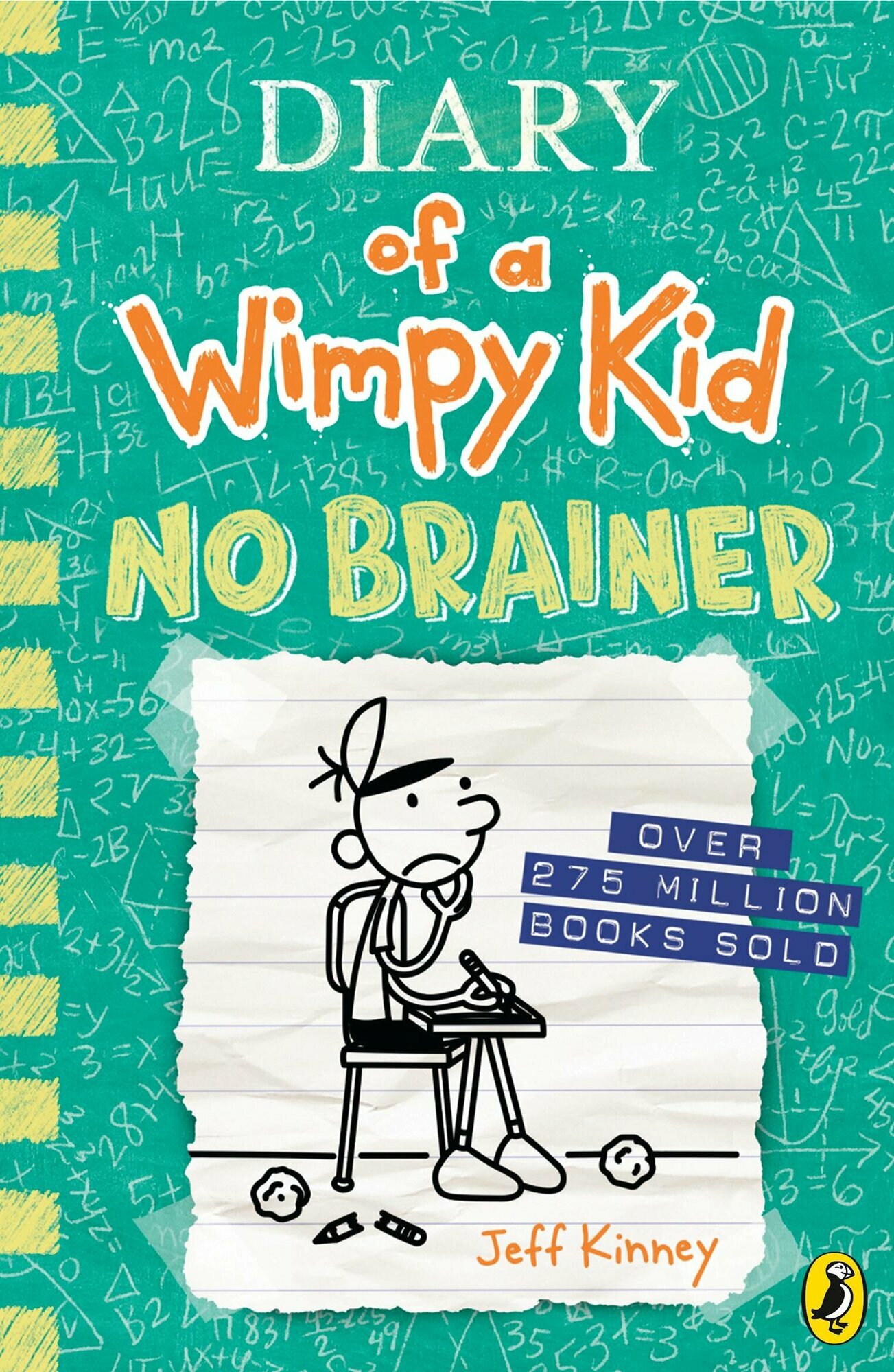 Jeff Kinney. Diary of a Wimpy Kid: No Brainer (Jeff Kinney) Дневник слабака: без проблем (Джефф Кинни) /Книги на английском языке