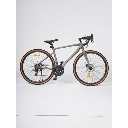 Шоссейный взрослый велосипед Team Klasse A-7-C, серый, диаметр колес 28 дюймов
