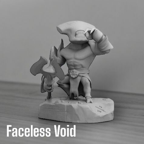 Модель Mini Faceless Void, дота, мини войд