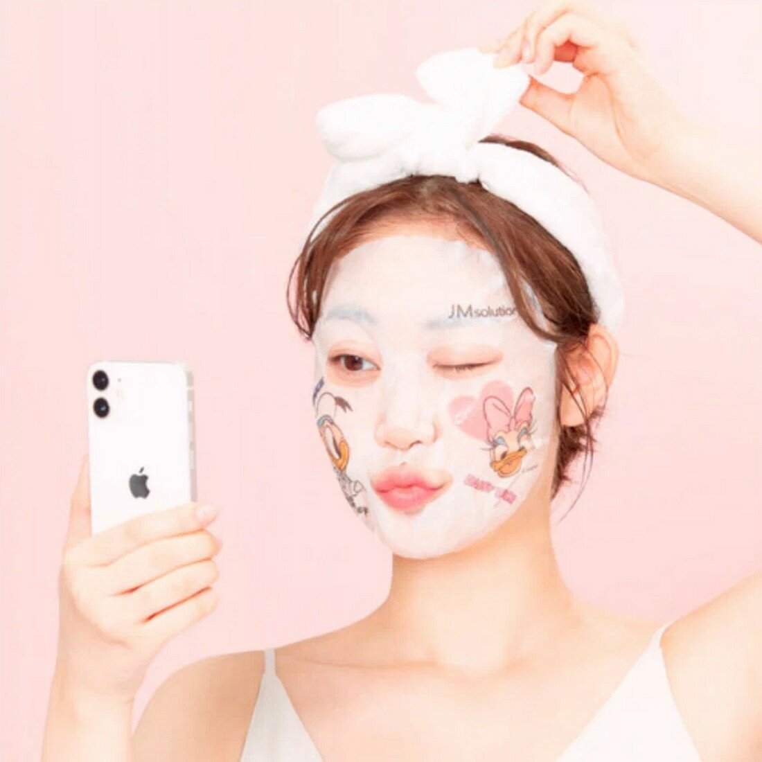 JMsolution Маска тканевая питательная с экстрактом фитоплаценты / Disney Collection Selfie Nourishing Phyto Placenta Mask, 30 мл — фото 1