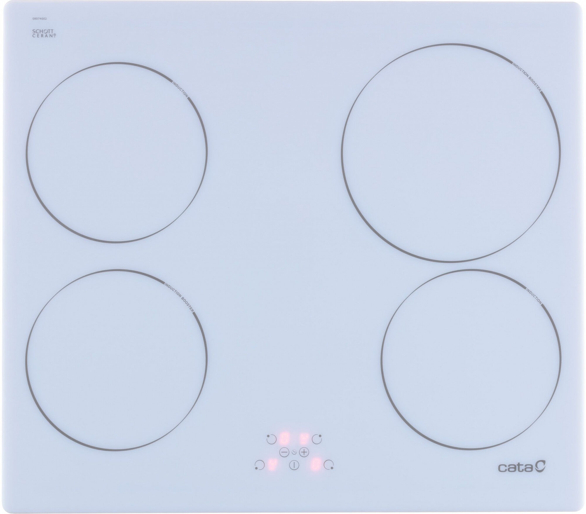 Варочная панель индукционная CATA IB 604 WH, белый