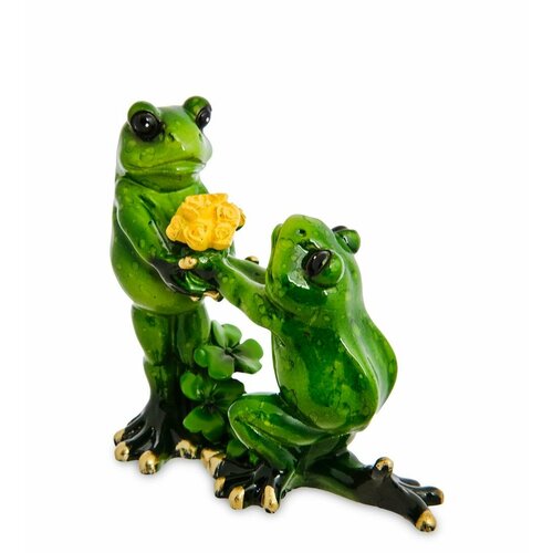 Фигурка Пара лягушек -я вас люблю A2169764 разностор Полистоун 1906₽