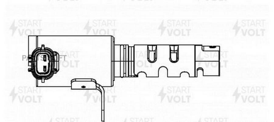 STARTVOLT SVC-0300 Клапан эл. рег. фаз ГРМ для а/м Dodge Caliber (06-) 1.8i/2.0i/Jeep Compass (06-) 2.4i выпуск. (SVC 0 ()