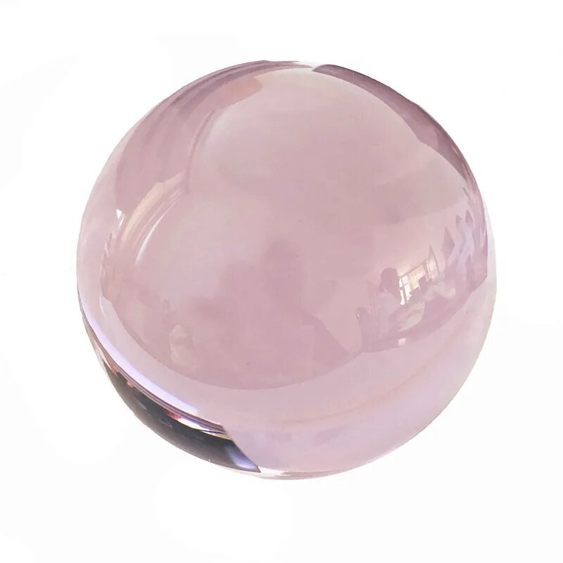 Хрустальные шары пресс-папье 30 мм 40 мм, pink, 40mm