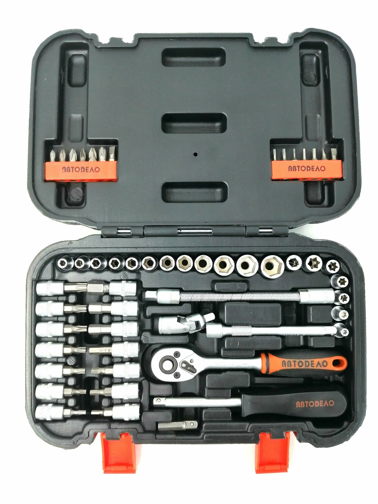 Набор инструментов 53 предметов 1/4"DR АвтоDело — фото 1