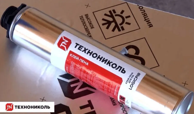Изображение Клей-пена Технониколь LOGICPIR монтажная 1000мл