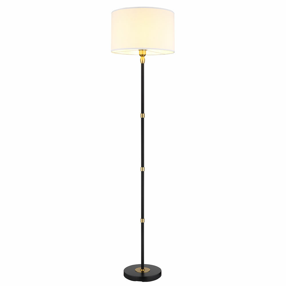 Торшер напольный Arte Lamp JAMIE A4090PN-1BK E27 40Вт чёрный