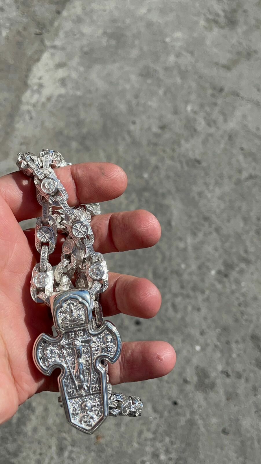 Цепь серебро, 925 проба