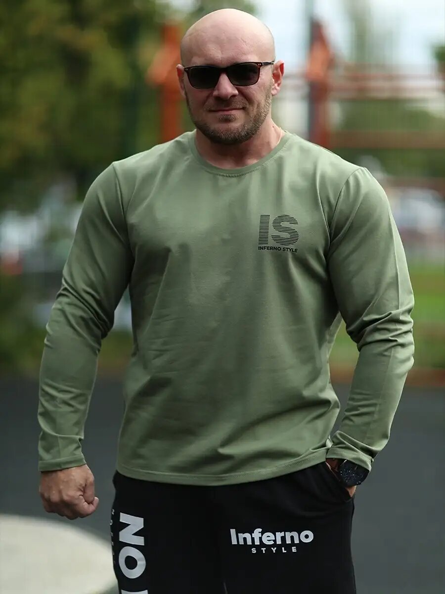 Лонгслив Лонгслив Классика "IS" INFERNO style Л-001-001
