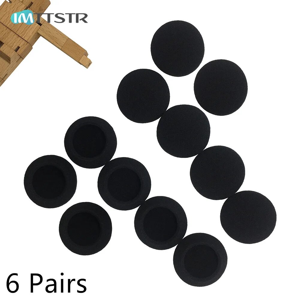 Амбушюры для наушников Philips SBC HLI4S, черные, комплект из 6 штук 6 Pairs