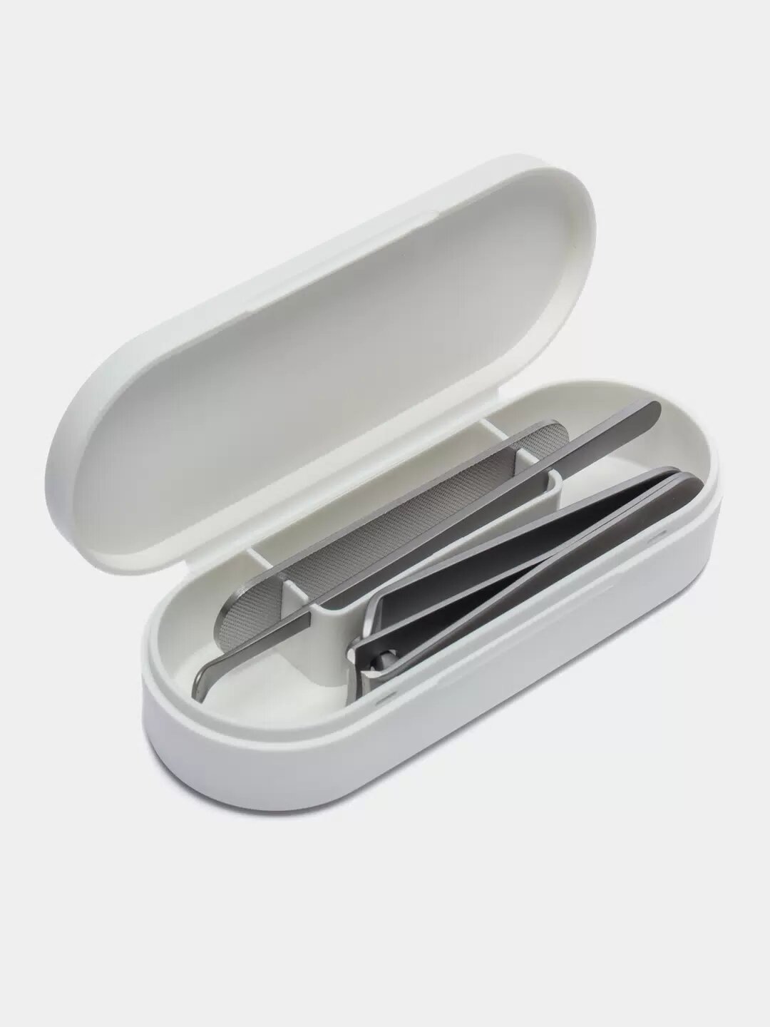 Картинки Набор для маникюра Xiaomi Clicclic 3 in 1 Nail Clippers Set CTT001CN/QWZJD001 серебристый