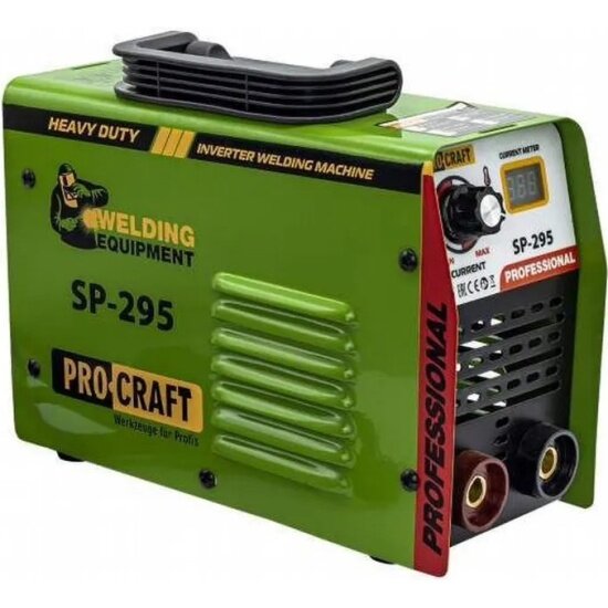 Сварочный аппарат инверторный Procraft SP-295 5кВт 20-250А ММА/LIFT-TIG