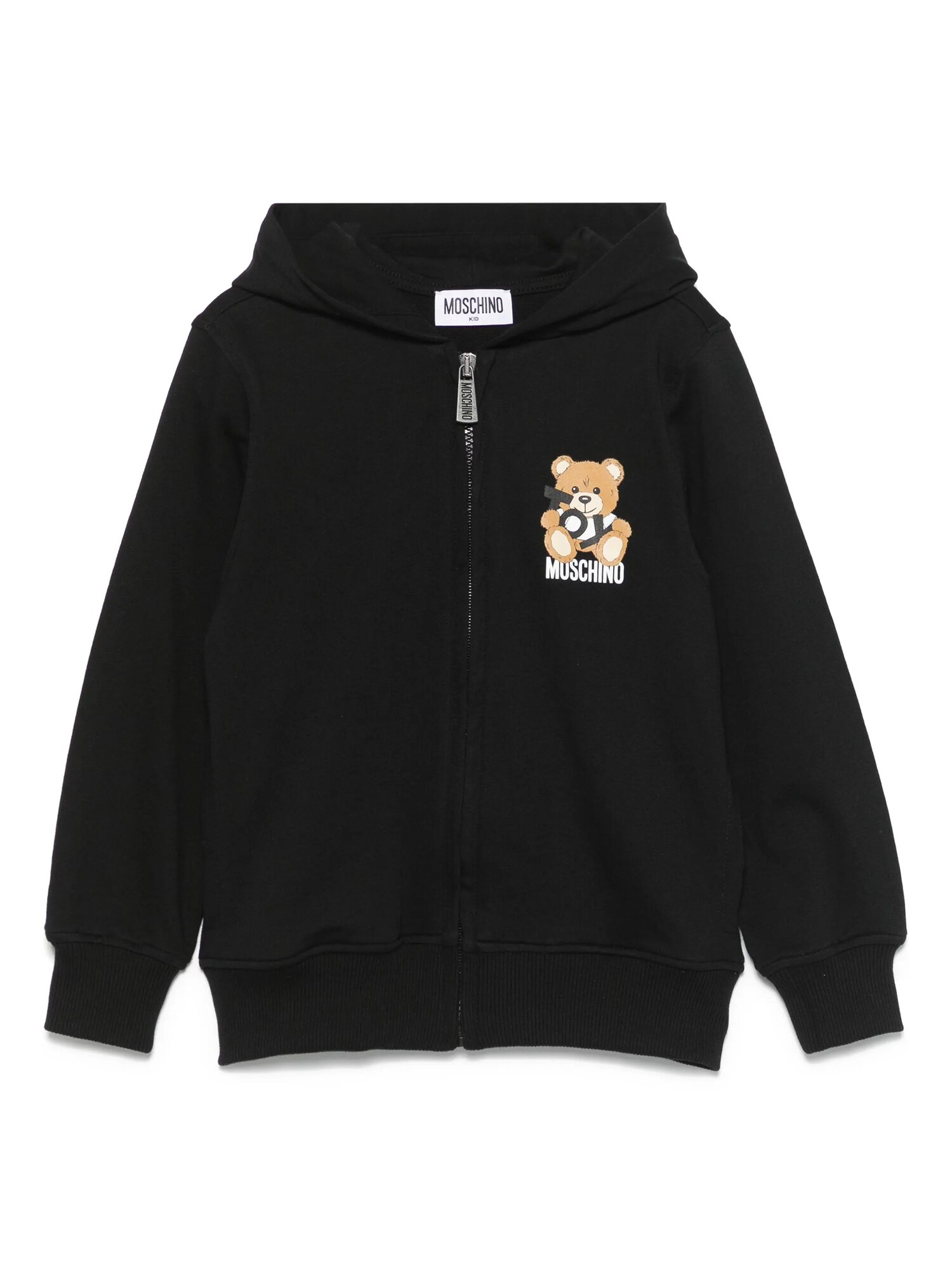 Худи MOSCHINO Teddy Bear, размер 10 лет, черный