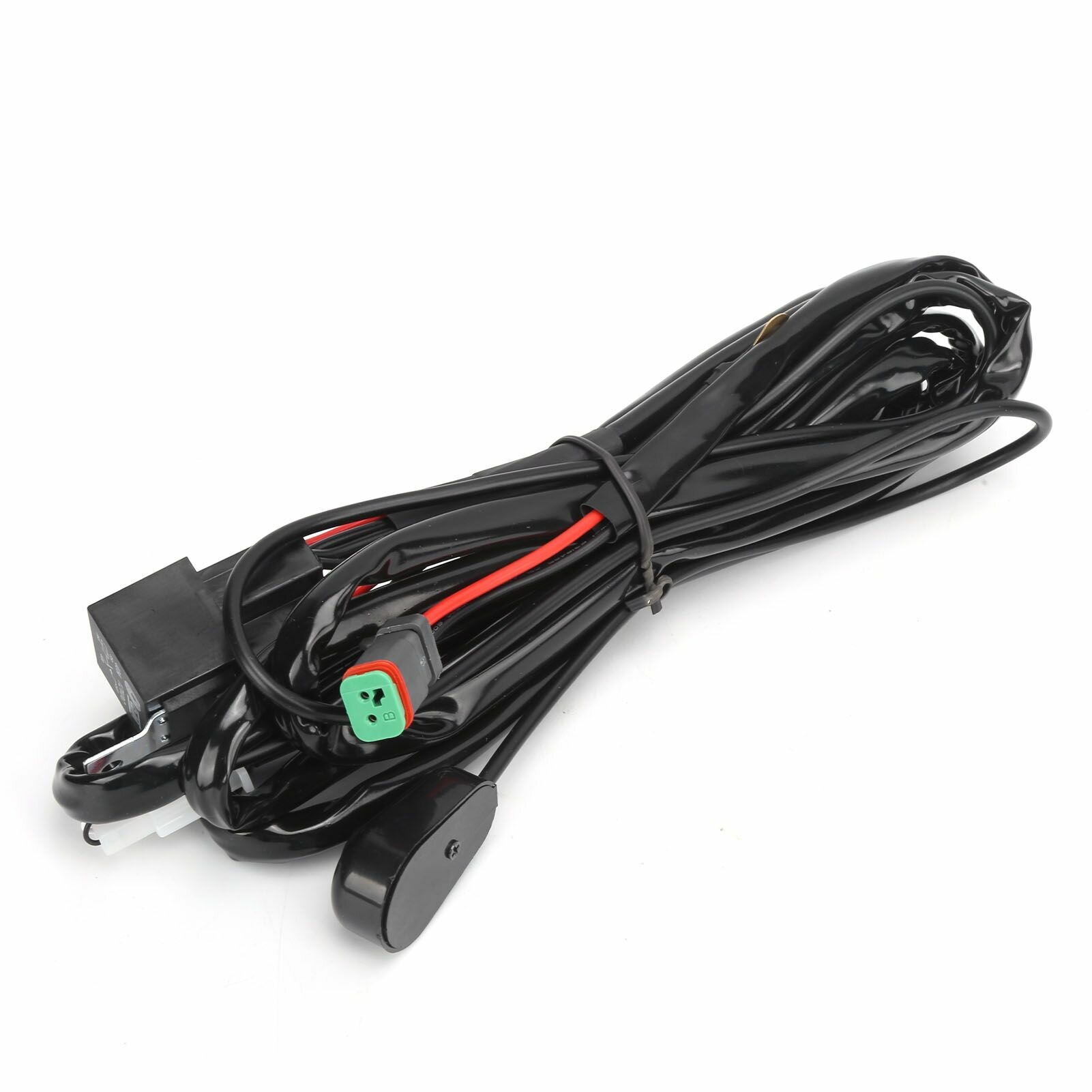 Жгут проводов переключателя 2M 40A 12V LED 1V1 с водонепроницаемым интерфейсом DT для автомобильного прожектора