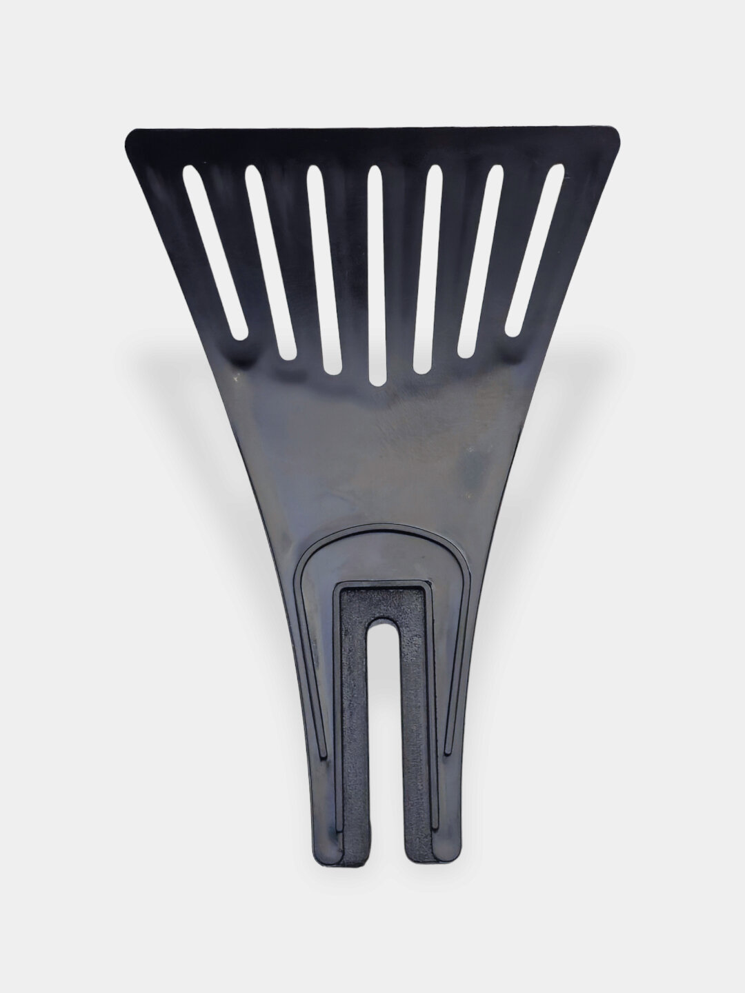 Скребок-щетка для очистки машины от снега, длина 52,5 см, красный — фото 1