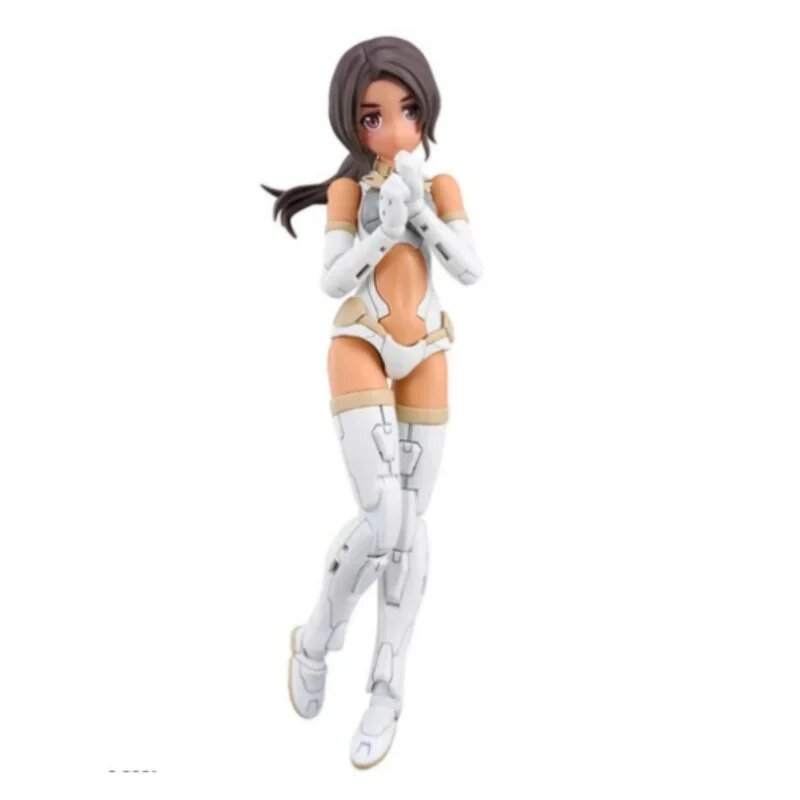 Bandai 30MS аниме-прически Vol 9 коричневый, синий, розовый, зеленый, BROWN PONYTAIL HAIR, Унисекс — фото 1
