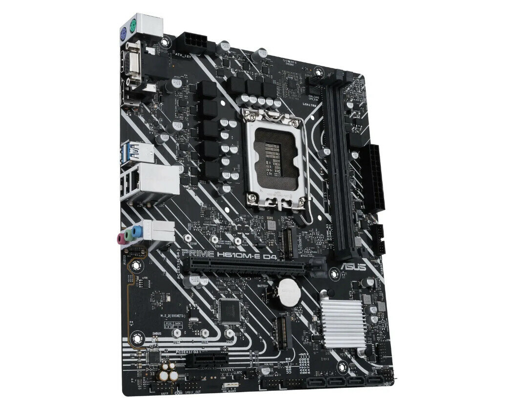 Материнская плата Asus PRIME H610M-E D4-CSM (90MB19N0-M1EAYC)