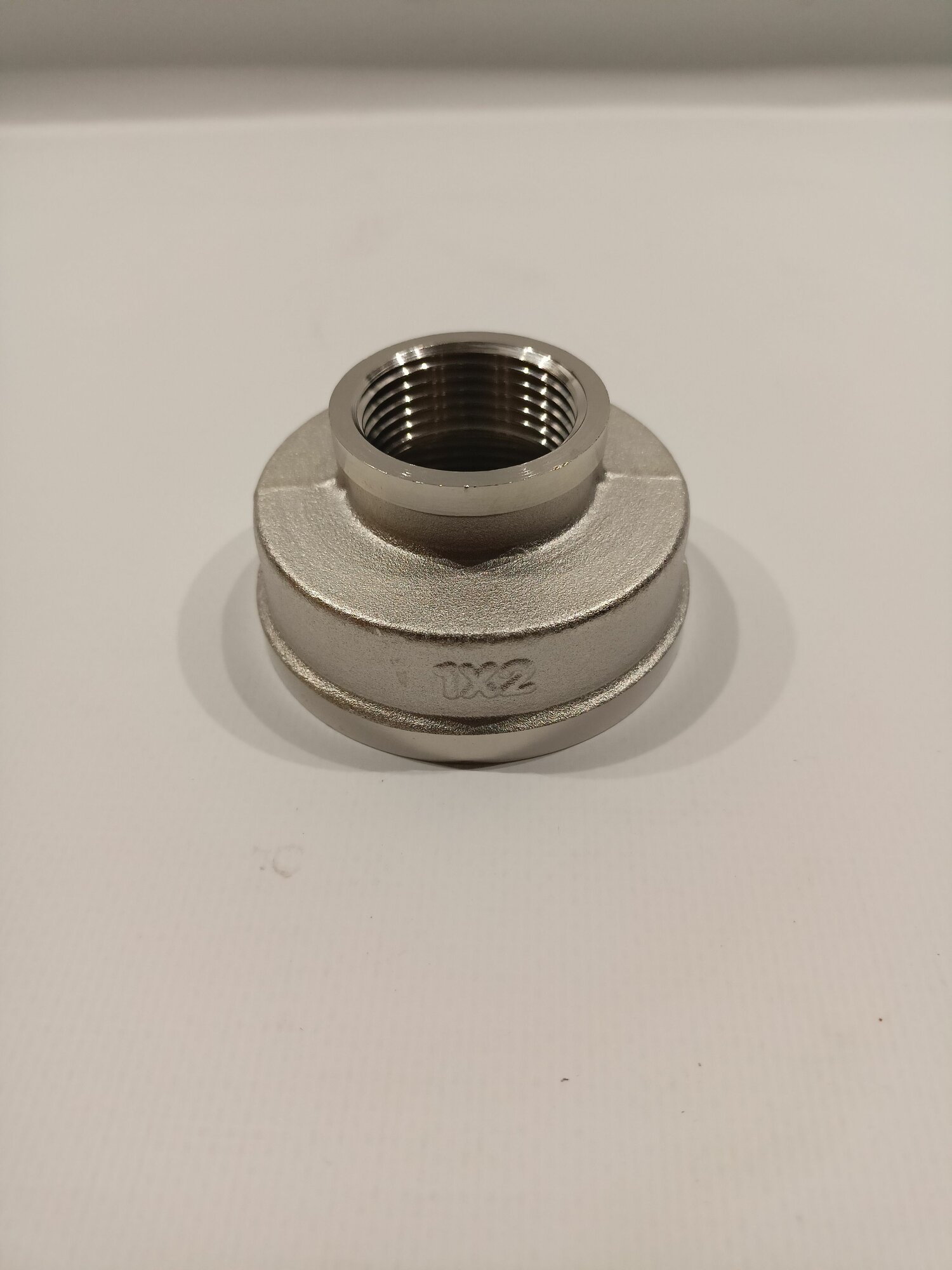 Муфта переходная ZEISSLER никелированная латунь 2