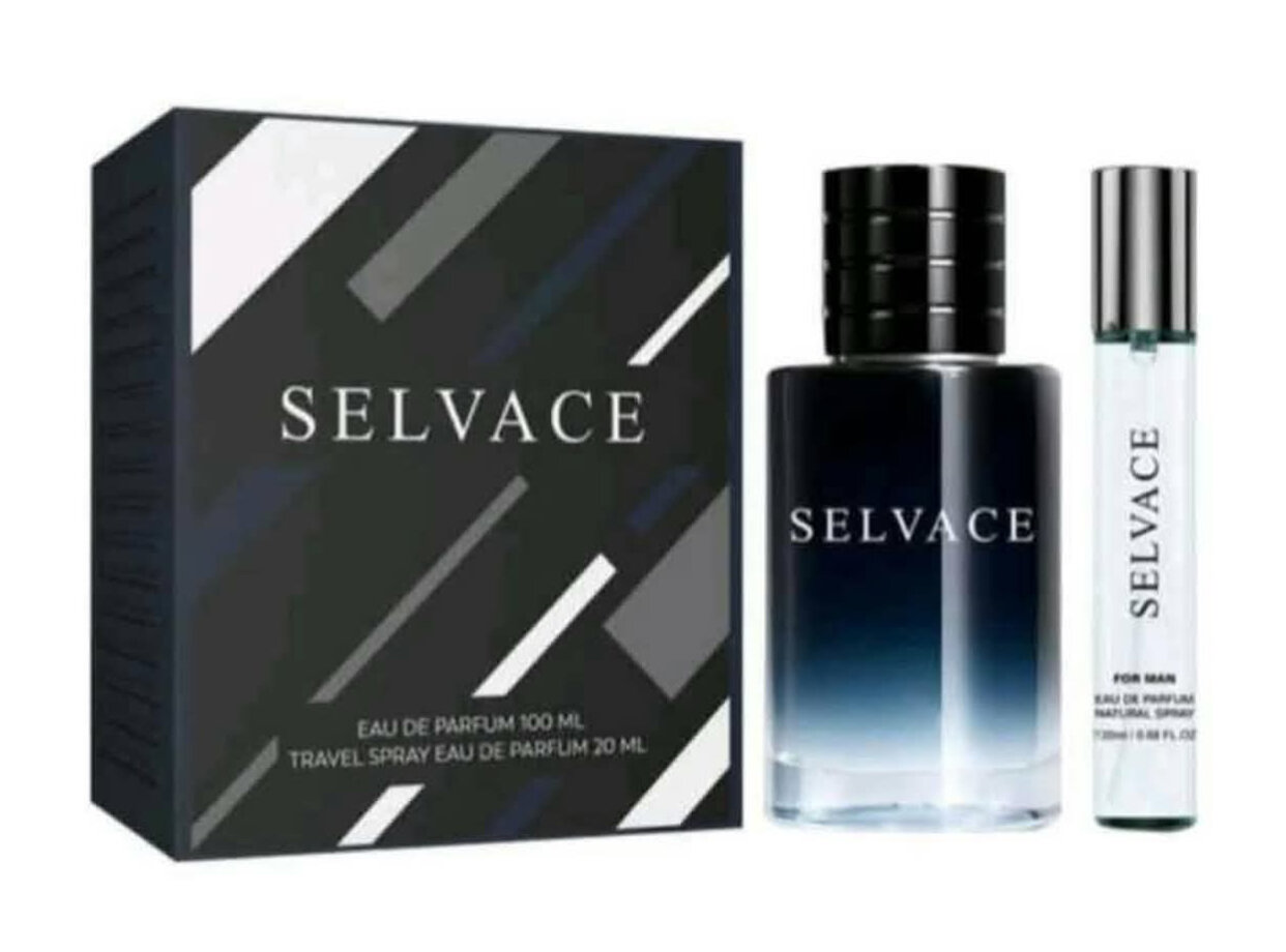 SELVACE, EAU DE PARFUM, Erkaklar uchun hashamatli va elegant ifor, 100ml