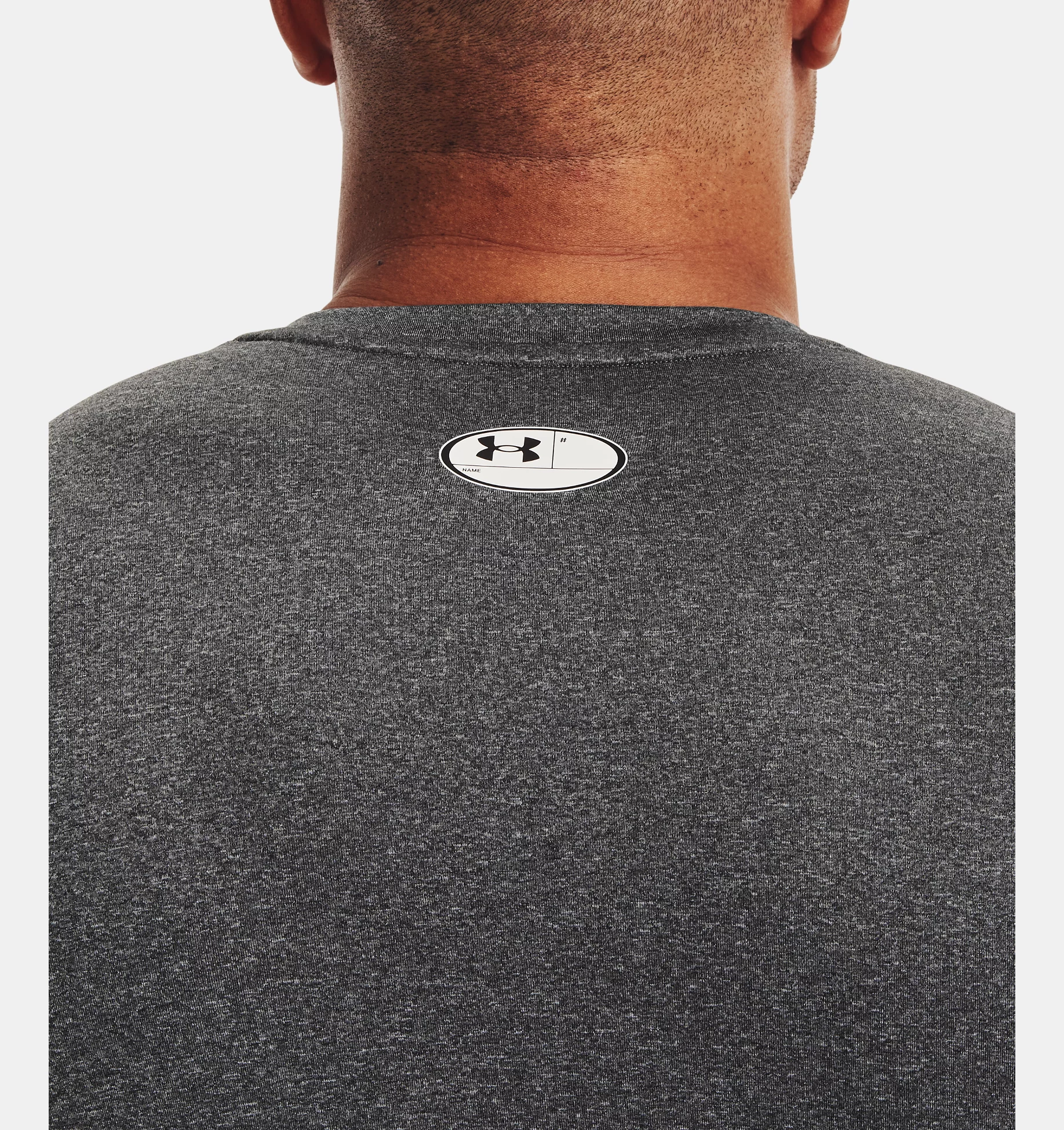 Рашгард Under Armour HG Armour Comp SS, размер L, серый — фото 1