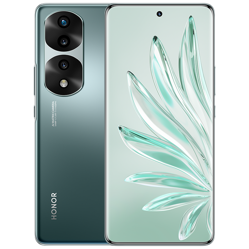 Смартфон HONOR 70 Pro+ 8/256 ГБ CN, Dual nano SIM, зеленый