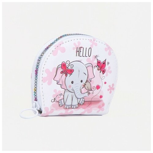 фото Кошелёк на молнии, цвет розовый noname