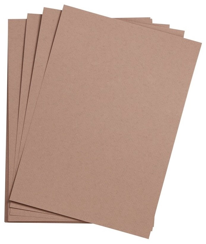 Цветная бумага Clairefontaine 500х650 мм, "Etival color", 24 л, 160г/м2, мраморно-серый, легкое зерно, хлопок (93762C)