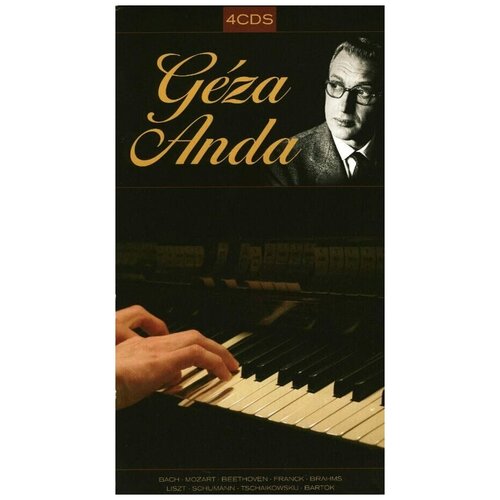 Geza Anda. Portrait (4 CD) albeniz piano works iberia rena kyriakou membran cd deu компакт диск 4шт isaac
