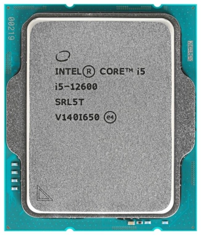 Процессор Intel Core i5 12600K, LGA 1700, BOX (без кулера)