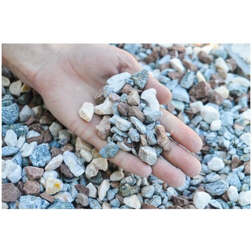 Мраморная крошка mix 10-20мм 3кг