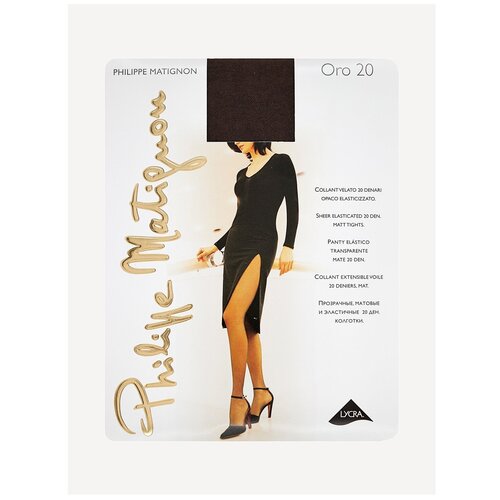 фото Колготки philippe matignon oro, 20 den, размер 3, cappuccio